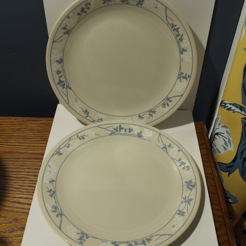 Corelle First of Spring Lot of 2 Dinner Plates 10 1/4"